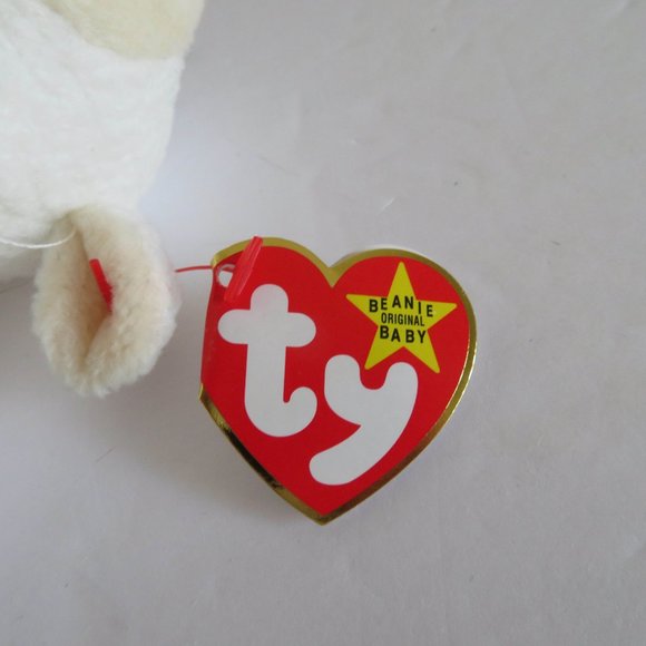 Retired Ty Beanie Baby Fleece (Lamb), NWT - Picture 8 of 8